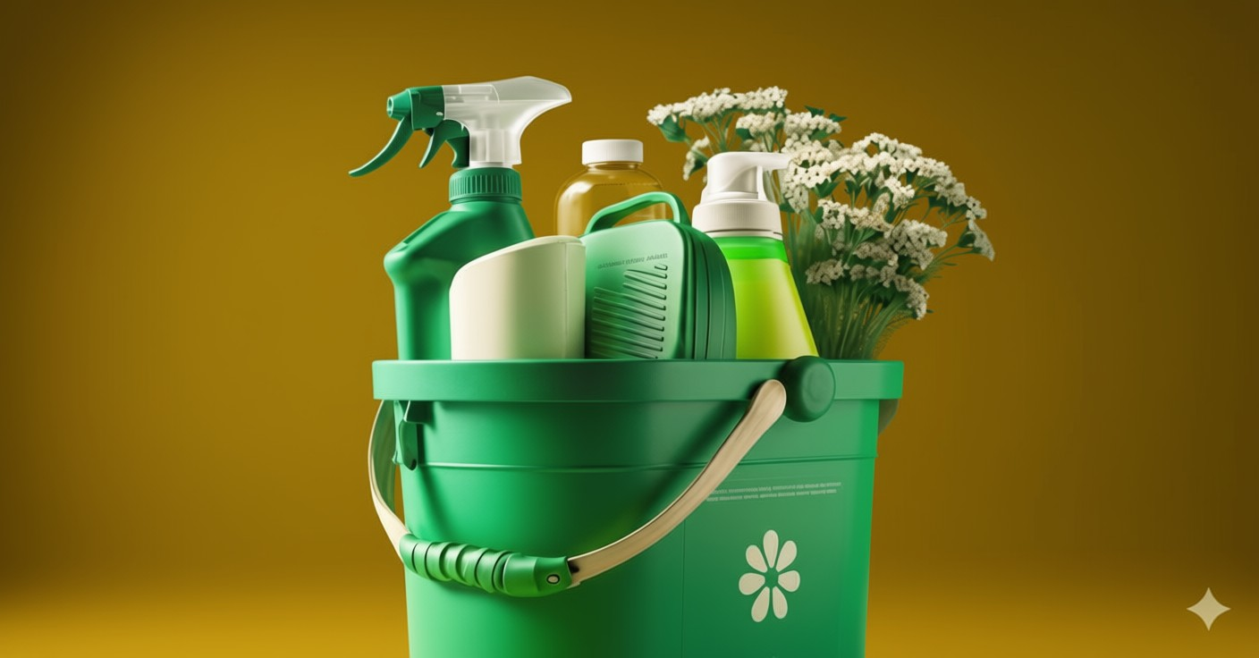 Eco-friendly cleaning products and sustainable methods